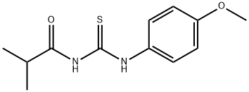 N-[(4-methoxyphenyl)carbamothioyl]-2-methylpropanamide