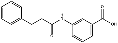 3-[(3-PHENYLPROPANOYL)AMINO]BENZOIC ACID