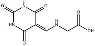Glycine, N-[(tetrahydro-2,4,6-trioxo-5(2H)-pyrimidinylidene)methyl]- (9CI)