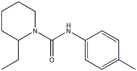 1-Piperidinecarboxamide,2-ethyl-N-(4-methylphenyl)-(9CI)