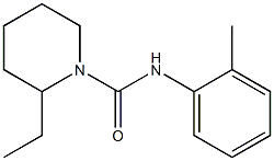 1-Piperidinecarboxamide,2-ethyl-N-(2-methylphenyl)-(9CI)