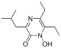 2(1H)-Pyrazinone, 5,6-diethyl-1-hydroxy-3-(2-methylpropyl)- (9CI)