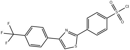 4-[4-[4-(三氟甲基)苯基]-2-噻唑]-磺酰氯