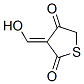 2,4(3H,5H)-Thiophenedione, 3-(hydroxymethylene)-, (3E)- (9CI)