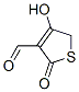3-Thiophenecarboxaldehyde, 2,5-dihydro-4-hydroxy-2-oxo- (9CI)
