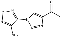 Ethanone, 1-[1-(4-amino-1,2,5-oxadiazol-3-yl)-1H-1,2,3-triazol-4-yl]- (9CI)