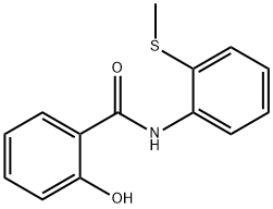 2-羟基-N-[2-(甲巯基)苯基]苯甲酰胺
