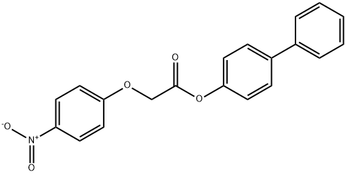 4-biphenylyl (4-nitrophenoxy)acetate