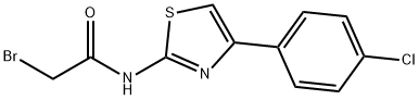 2-[(Bromoacetyl)amino]-4-(4-chlorophenyl)-1,3-thiazole, N-(Bromoacetyl)-4-(4-chlorophenyl)-1,3-thiazol-2-amine