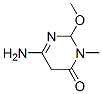 4(3H)-Pyrimidinone, 6-amino-2,5-dihydro-2-methoxy-3-methyl- (9CI)