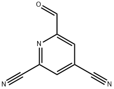 2,4-Pyridinedicarbonitrile, 6-formyl- (9CI)