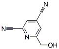 2,4-Pyridinedicarbonitrile, 6-(hydroxymethyl)- (9CI)