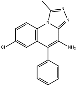 7-CHLORO-1-METHYL-5-PHENYL-[1,2,4]TRIAZOLO[4,3-A]QUINOLIN-4-AMINE