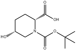 (2R,5R)-1-[(叔丁氧基)羰基]-5-羟基哌啶-2-羧酸