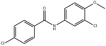 4-氯-N-(3-氯-4-甲氧基苯基)苯甲酰胺
