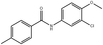 N-(3-氯-4-甲氧基苯基)-4-甲基苯甲酰胺