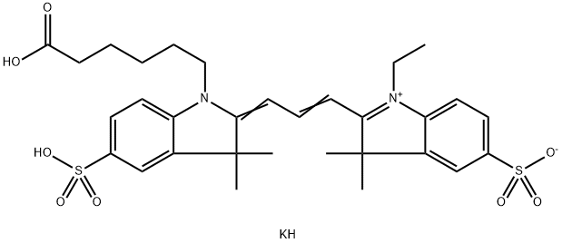 青色素3单功能性己酸染料,钾盐(CY3)
