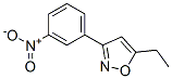 Isoxazole, 5-ethyl-3-(3-nitrophenyl)- (9CI)