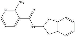 3-Pyridinecarboxamide,2-amino-N-(2,3-dihydro-1H-inden-2-yl)-(9CI)
