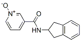 3-Pyridinecarboxamide,N-(2,3-dihydro-1H-inden-2-yl)-,1-oxide(9CI)