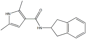 1H-Pyrrole-3-carboxamide,N-(2,3-dihydro-1H-inden-2-yl)-2,5-dimethyl-(9CI)