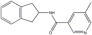 3-Pyridinecarboxamide,N-(2,3-dihydro-1H-inden-2-yl)-5-methyl-(9CI)