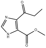 1H-Imidazole-4-carboxylicacid,5-(1-oxopropyl)-,methylester(9CI)