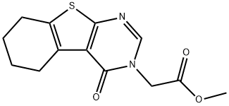 2-(4-氧代-5,6,7,8-四氢苯并[4,5]噻吩并[2,3-D]嘧啶-3(4H)-基)乙酸甲酯