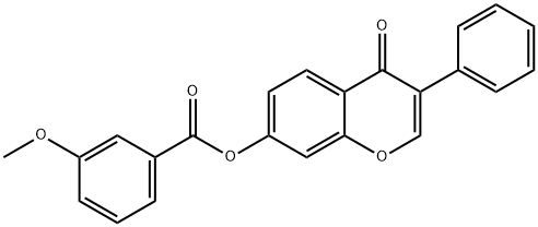 4-oxo-3-phenyl-4H-chromen-7-yl 3-methoxybenzoate