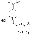 1-(3,4-二氯苄基)哌啶-4-羧酸盐酸盐