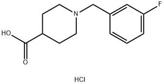 1-(3-氟苄基)-4-哌啶甲酸盐酸盐