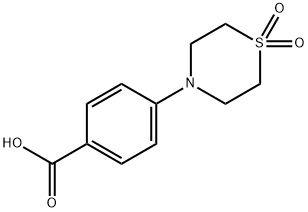 4-(1,1-二氧-1Λ6-硫代吗啡林-4-基)-苯甲酸