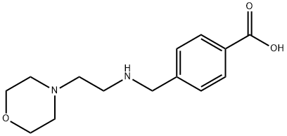 4-(((2-morpholin-4-ylethyl)amino)methyl)benzoic acid
