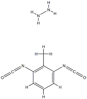 联氨与1,3-二异氰酸根合甲苯的聚合物