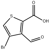 4-溴-3-甲酰噻吩-2-羧酸