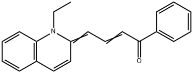 (2E,4E)-4-(1-ETHYLQUINOLIN-2(1H)-YLIDENE)-1-PHENYLBUT-2-EN-1-ONE