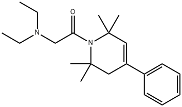 1,2,3,6-Tetrahydro-1-(N,N-diethylglycyl)-4-phenyl-2,2,6,6-tetramethylpyridine