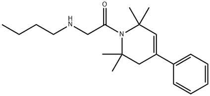 1,2,3,6-Tetrahydro-1-(N-butylglycyl)-4-phenyl-2,2,6,6-tetramethylpyridine