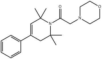 1,2,3,6-Tetrahydro-1-(morpholinoacetyl)-4-phenyl-2,2,6,6-tetramethylpyridine