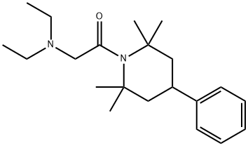 1-(N,N-Diethylglycyl)-4-phenyl-2,2,6,6-tetramethylpiperidine
