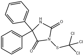 5,5-Diphenyl-3-(trichloromethylthio)hydantoin