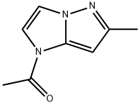 1H-Imidazo[1,2-b]pyrazole, 1-acetyl-6-methyl- (9CI)