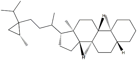 23-[2-Methyl-1-(1-methylethyl)cyclopropyl]-24-nor-5α-cholane