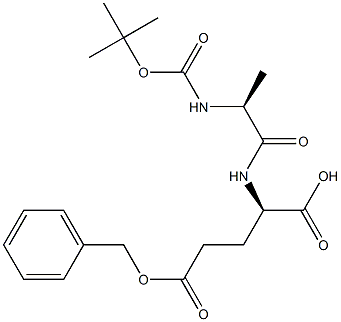 N-[N-[叔丁氧羰基]-L-丙氨酰基]-D-谷氨酸 5-苄基酯