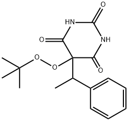 5-tert-Butylperoxy-5-(α-methylbenzyl)barbituric acid