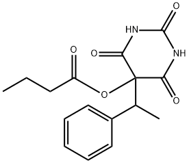 5-Butyryloxy-5-(α-methylbenzyl)barbituric acid
