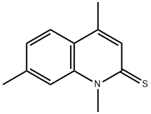 2(1H)-Quinolinethione,  1,4,7-trimethyl-