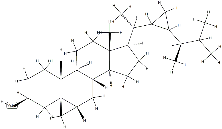 (5β,6α,22ξ,23ξ)-3',6-Dihydro-33-norcyclopropa[5,6]gorgostan-3β-ol