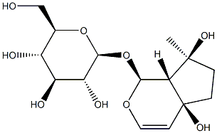 [(1S)-1,4a,5,6,7,7aα-Hexahydro-4aα,7α-dihydroxy-7-methylcyclopenta[c]pyran-1α-yl]β-D-glucopyranoside