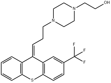 (Z)-4-[3-[2-(trifluoromethyl)-9H-thioxanthen-9-ylidene]propyl]piperazine-1-ethanol